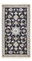 Perzisch tapijt - Nain - 136 x 70 cm - donkerblauw