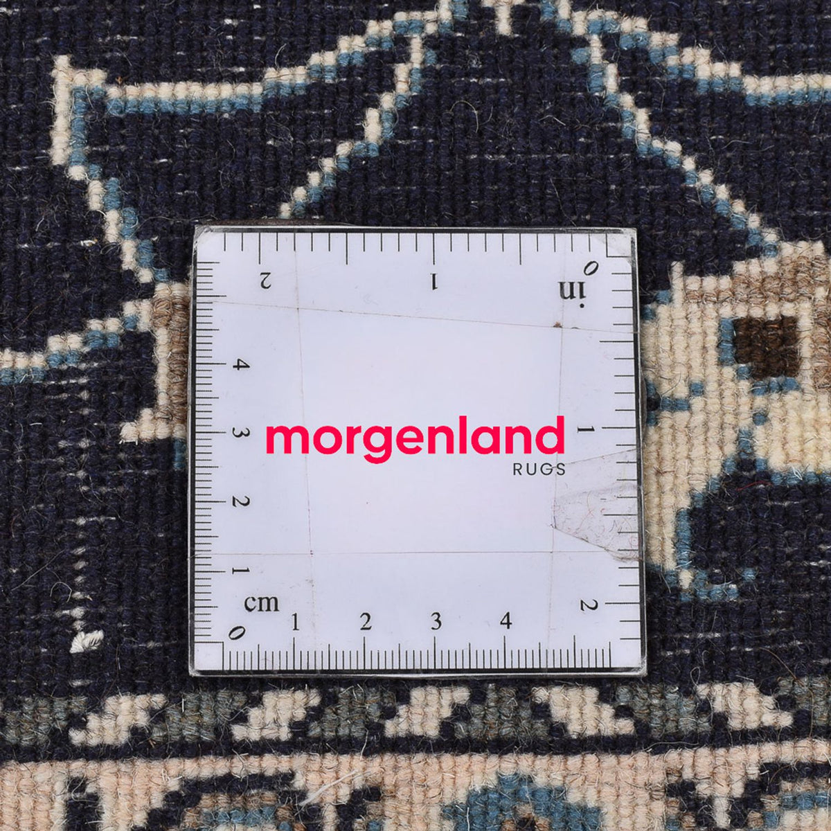 Perzisch tapijt - Nain - 136 x 70 cm - donkerblauw