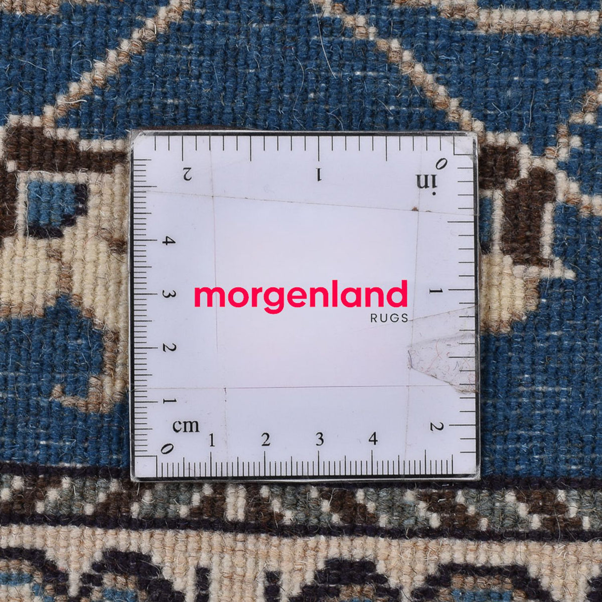 Perzisch tapijt - Nain - 136 x 70 cm - blauw