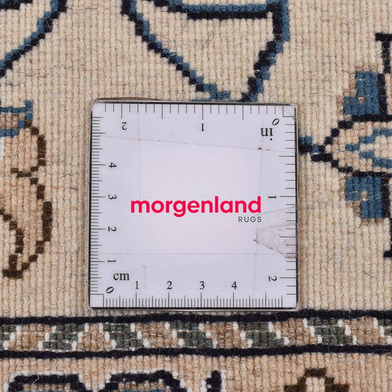 Perzisch tapijt - Nain - 141 x 69 cm - lichtgrijs