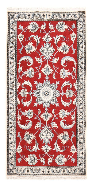 Perzisch tapijt - Nain - 142 x 69 cm - rood