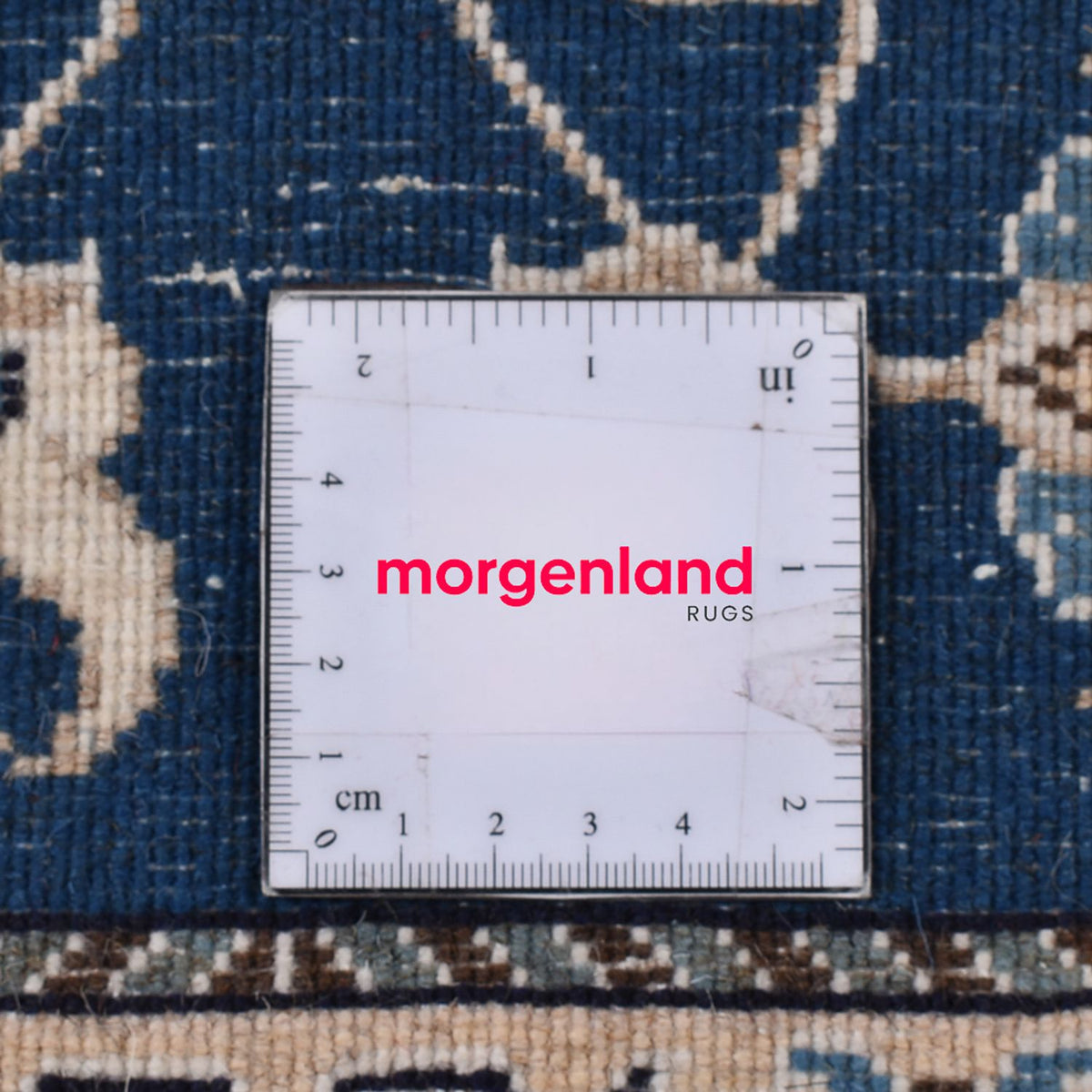 Perzisch tapijt - Nain - 140 x 68 cm - blauw