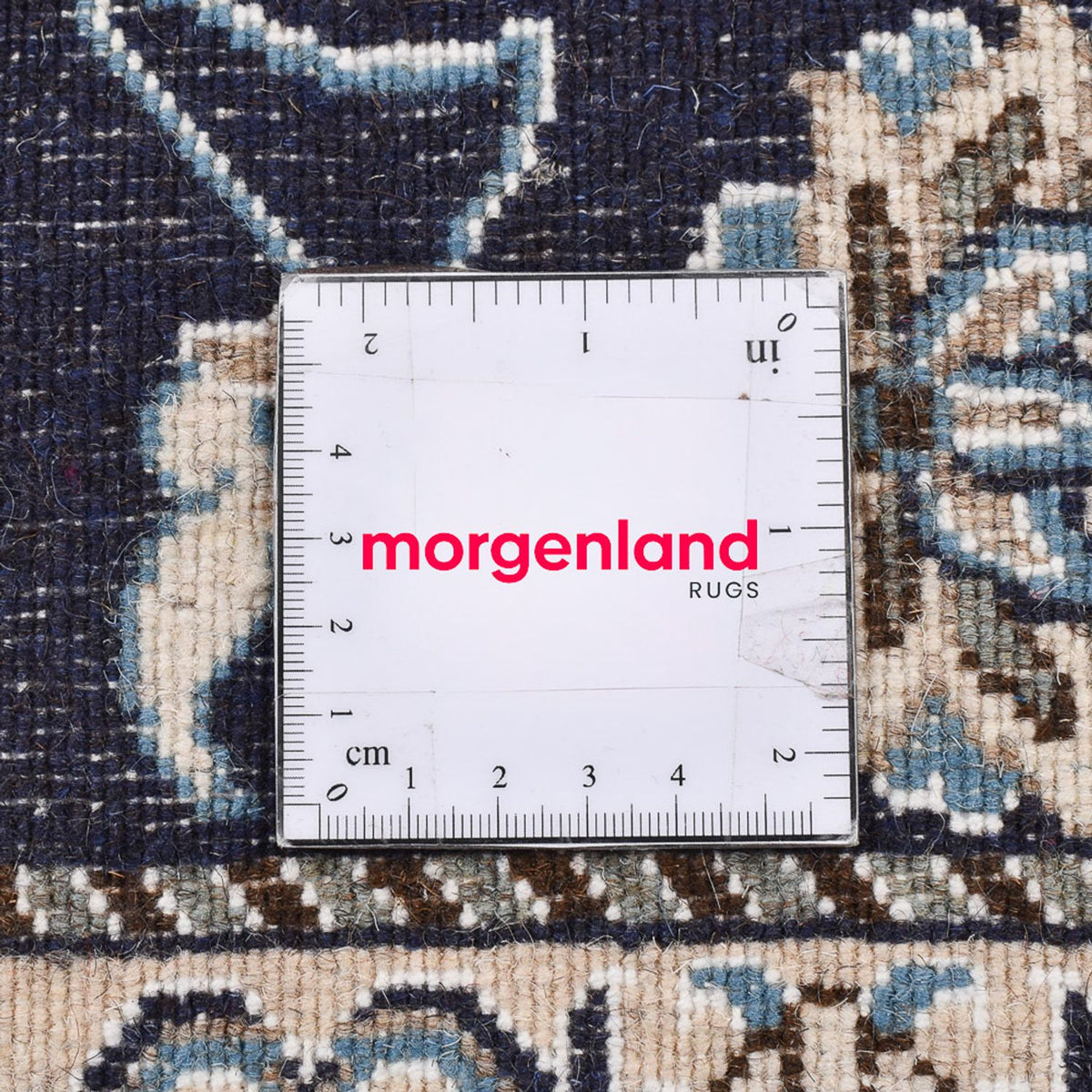 Perzisch tapijt - Nain - 139 x 68 cm - donkerblauw