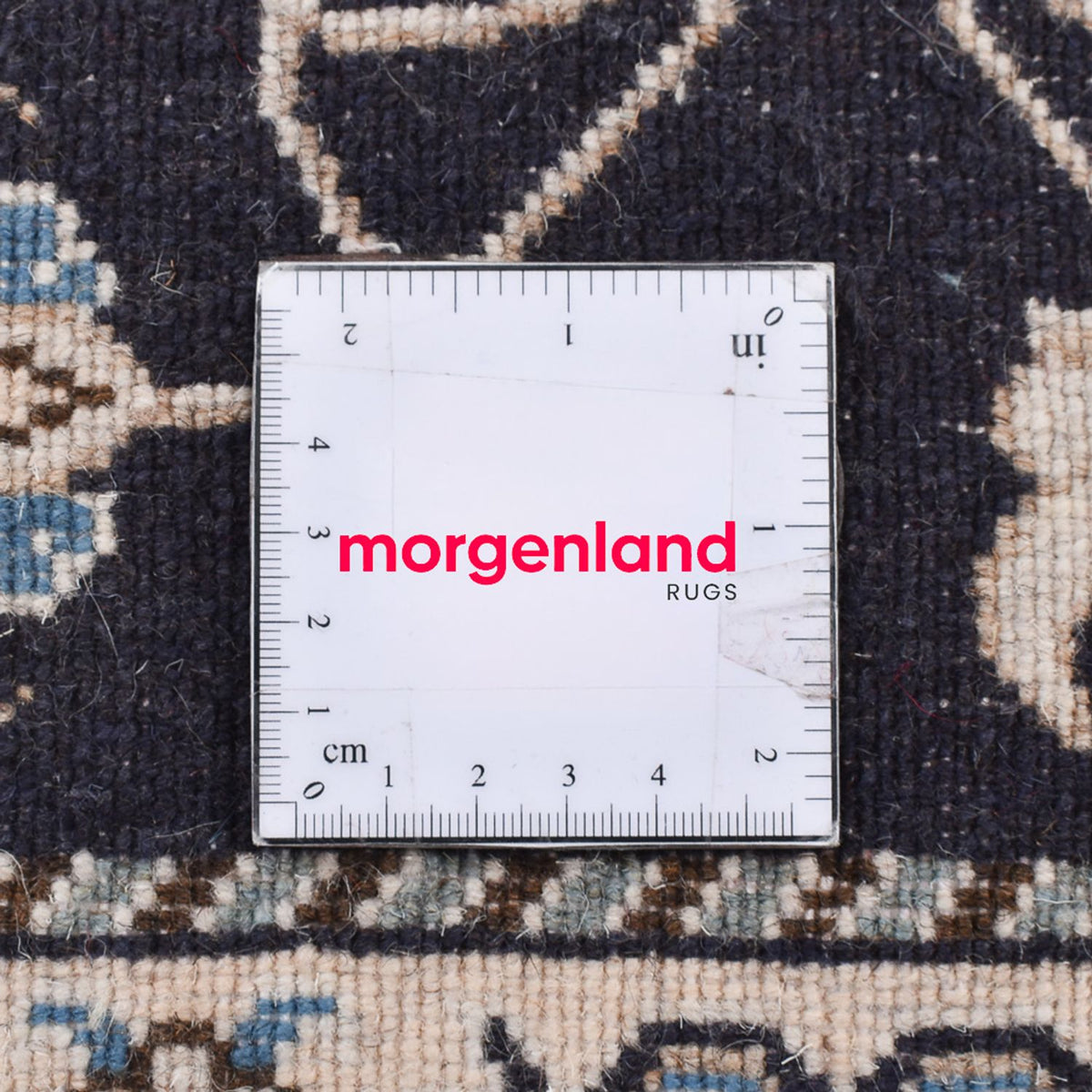 Perzisch tapijt - Nain - 136 x 70 cm - donkerblauw