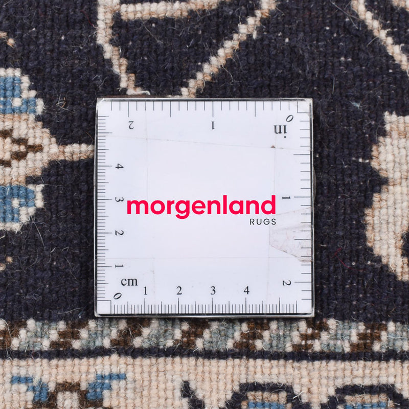 Perzisch tapijt - Nain - 136 x 70 cm - donkerblauw