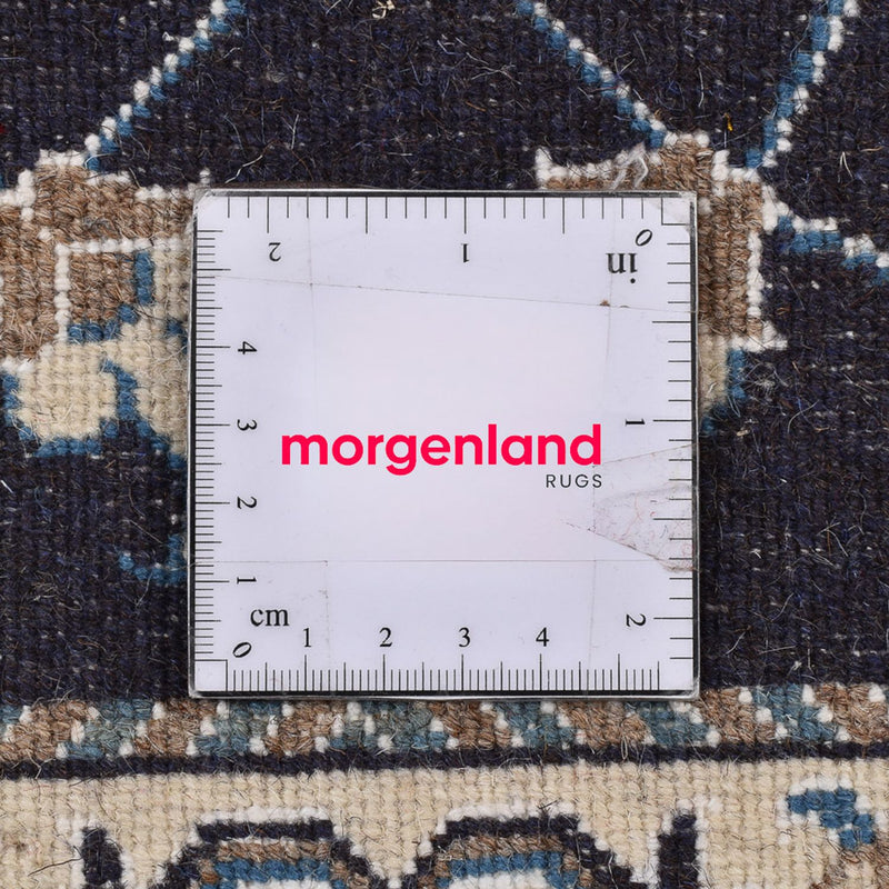 Perzisch tapijt - Nain - 140 x 70 cm - donkerblauw