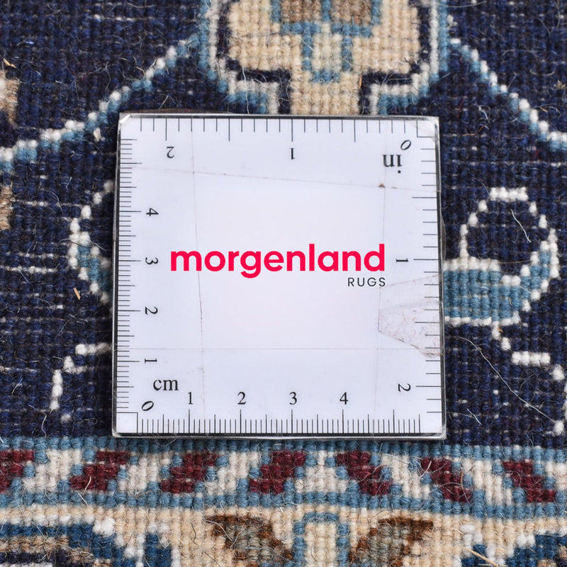 Perzisch tapijt - Nain - 90 x 60 cm - donkerblauw