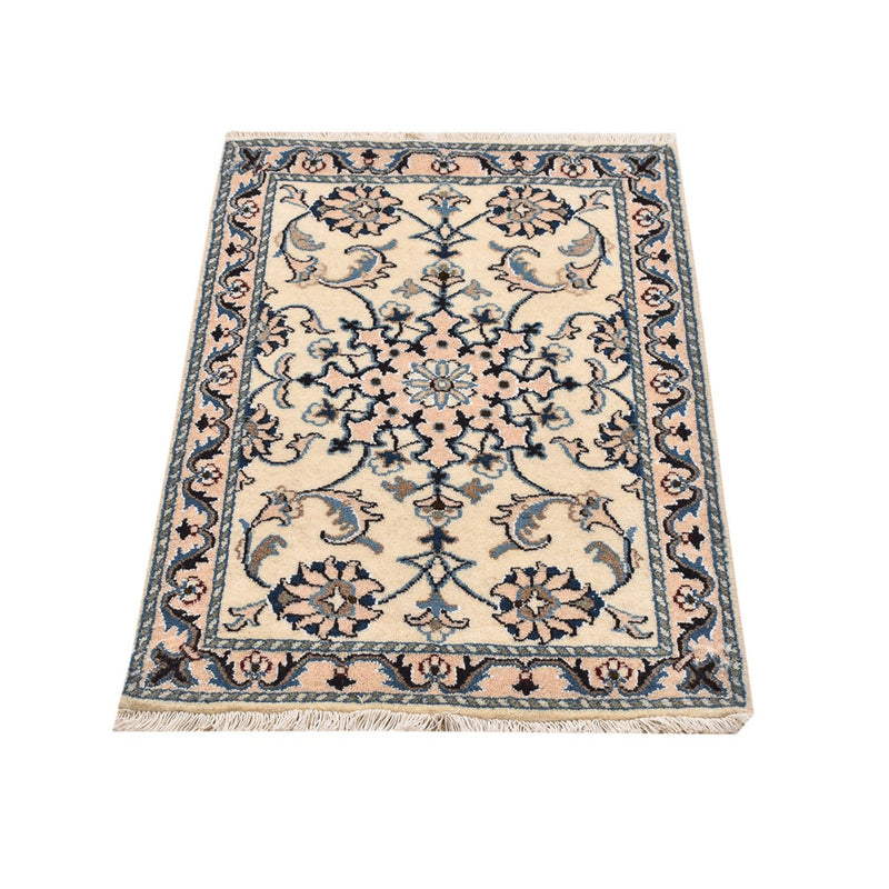 Perzisch tapijt - Nain - 93 x 60 cm - beige