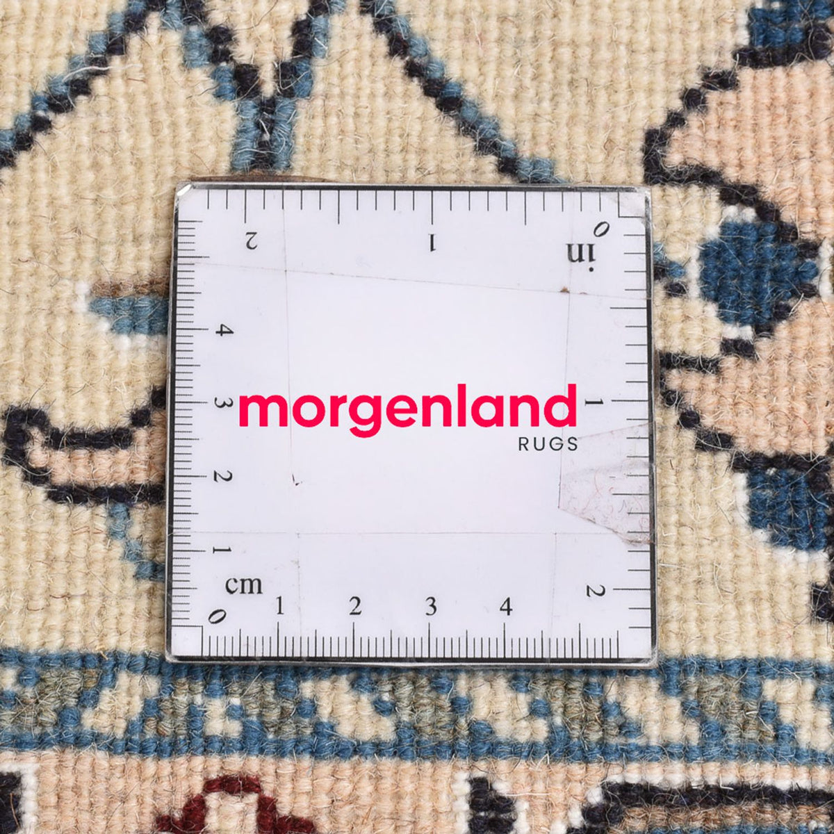 Perzisch tapijt - Nain - 93 x 60 cm - beige