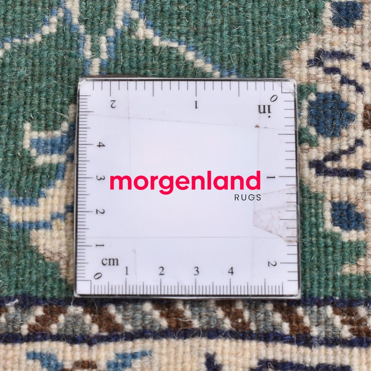 Perzisch tapijt - Nain - 87 x 60 cm - groen