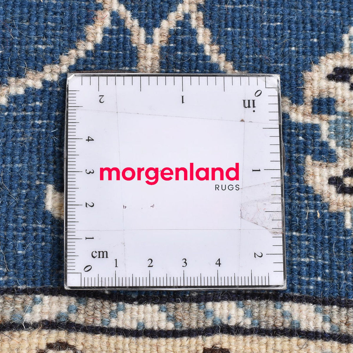 Perzisch tapijt - Nain - 88 x 60 cm - blauw