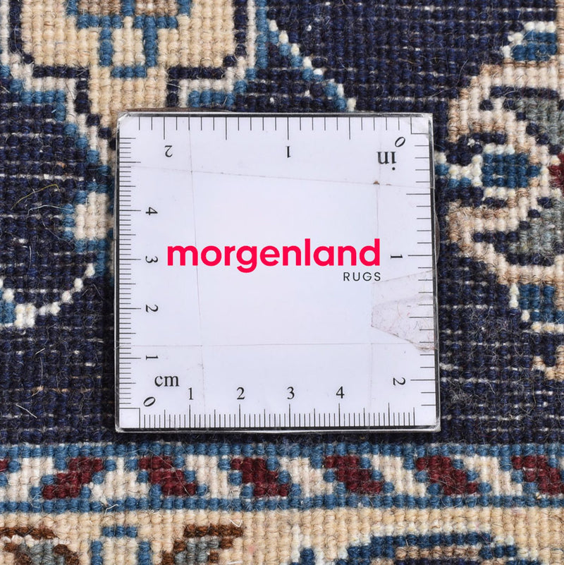 Perzisch tapijt - Nain - 90 x 62 cm - donkerblauw