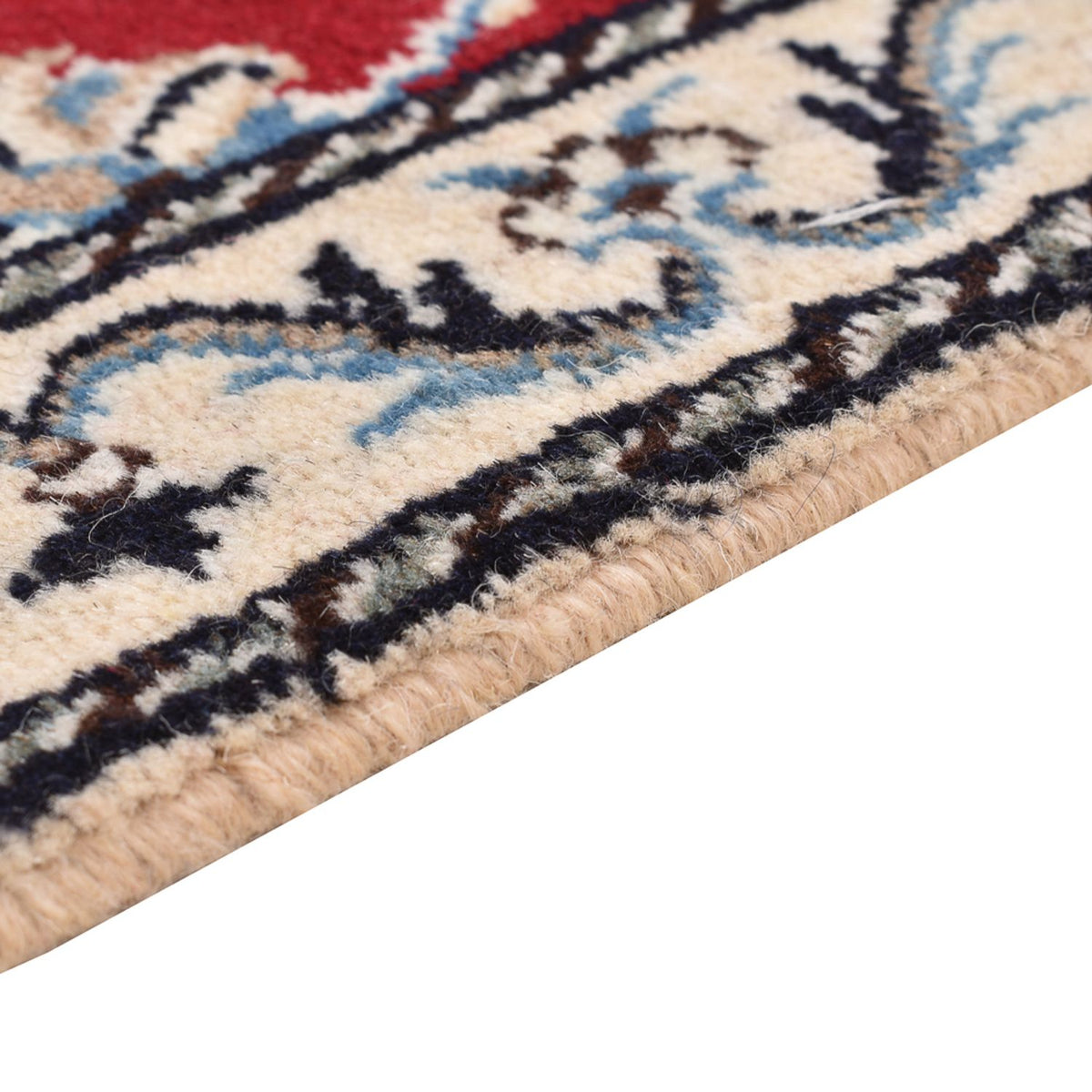 Perzisch tapijt - Nain - 89 x 58 cm - rood