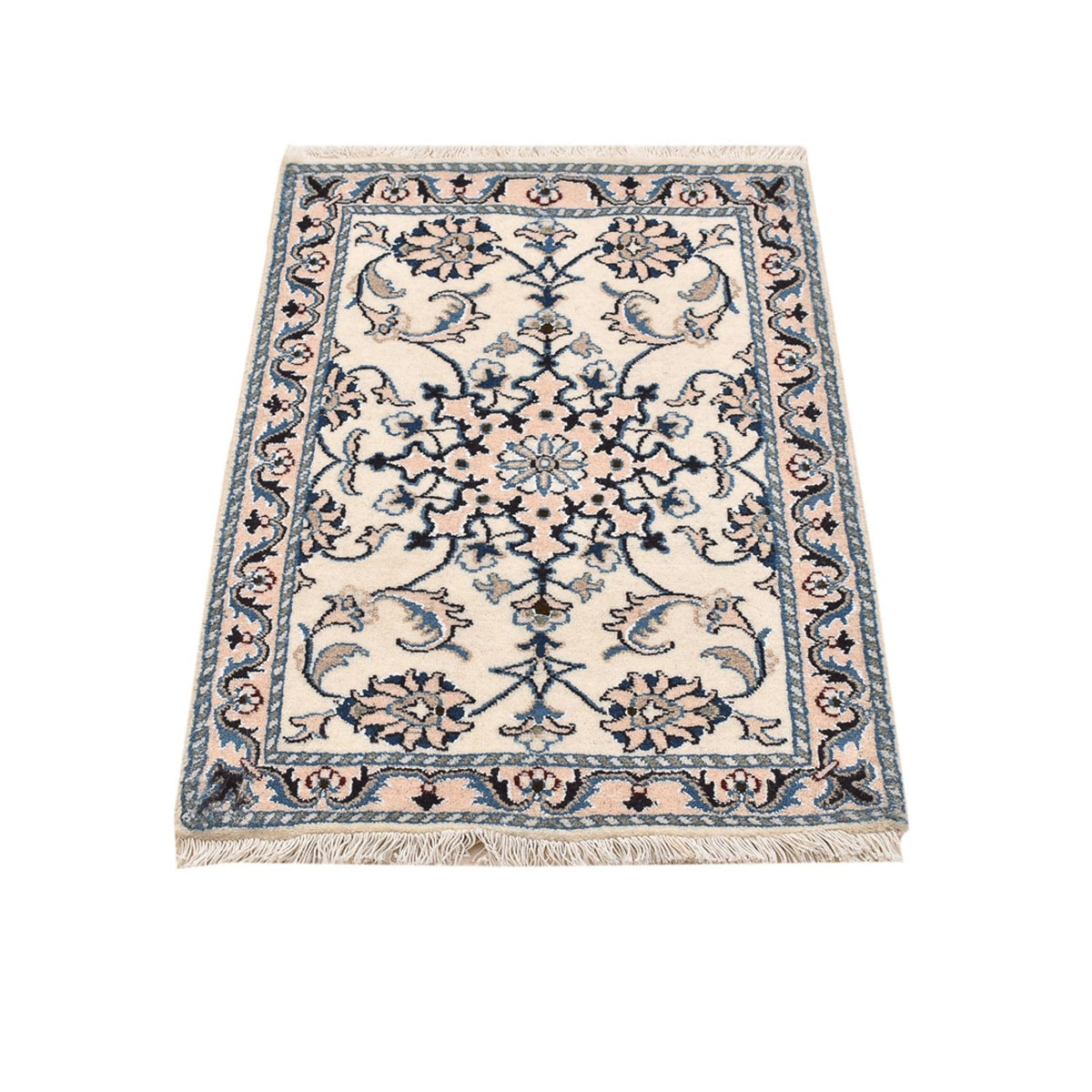 Perzisch tapijt - Nain - 92 x 60 cm - beige
