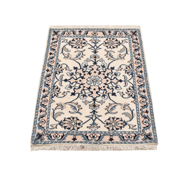 Perzisch tapijt - Nain - 92 x 60 cm - beige