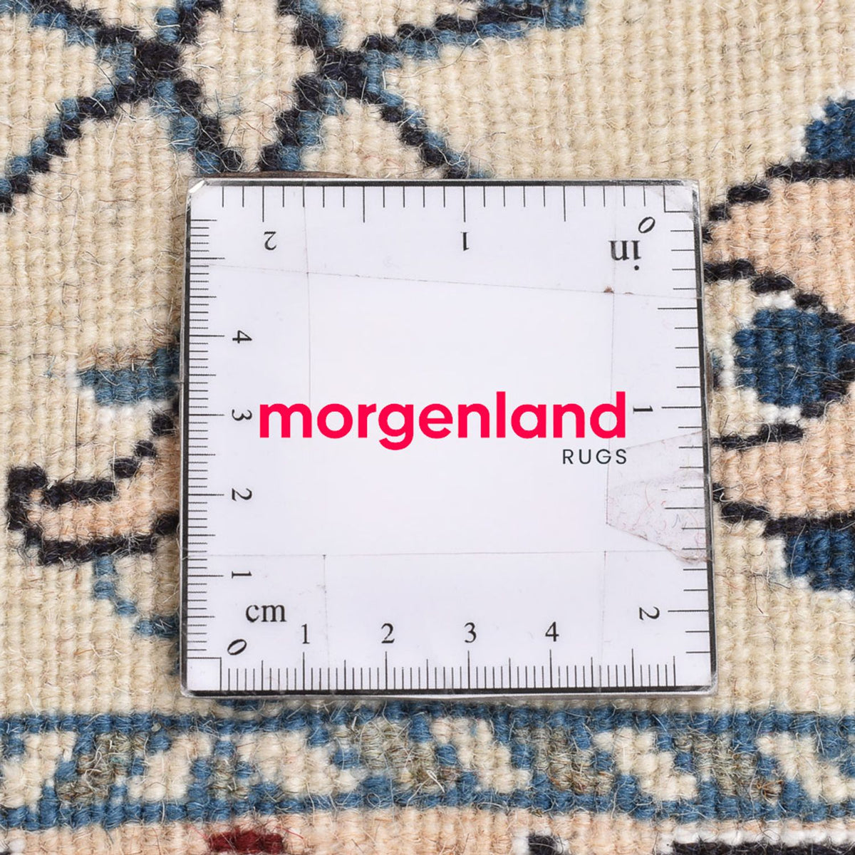 Perzisch tapijt - Nain - 92 x 60 cm - beige