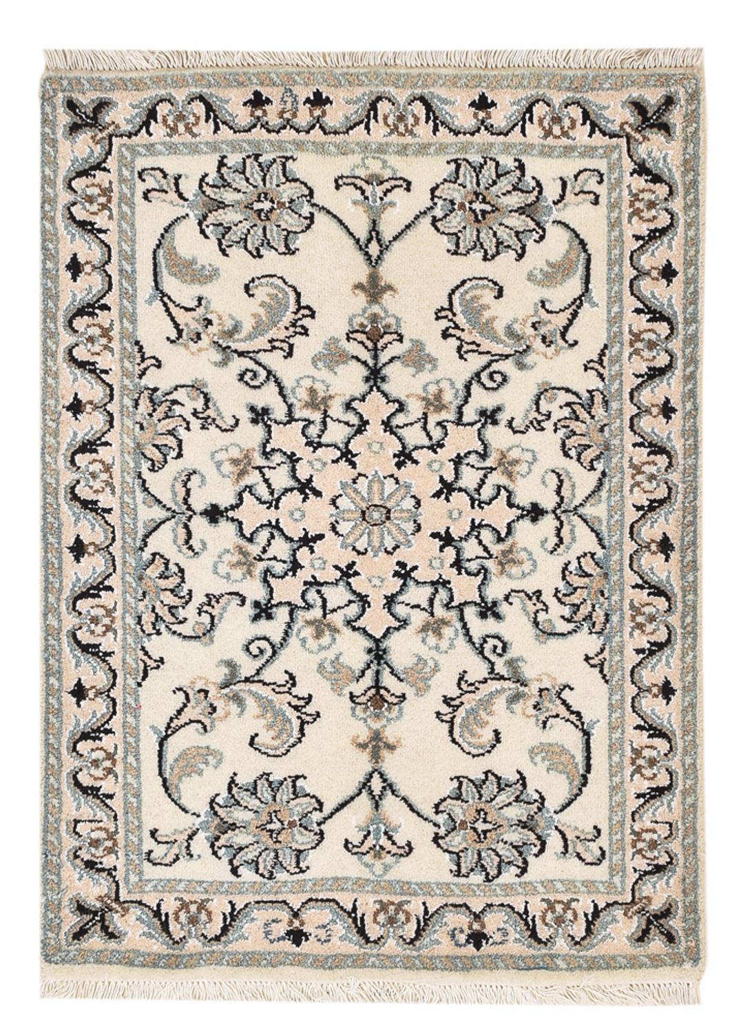 Perzisch tapijt - Nain - 85 x 61 cm - beige