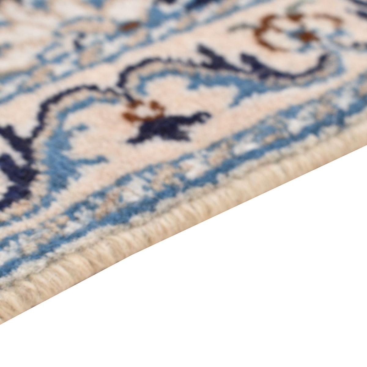 Perzisch tapijt - Nain - 89 x 57 cm - donkerblauw