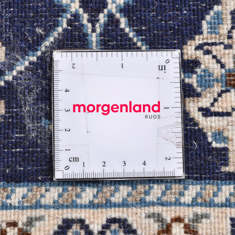 Perzisch tapijt - Nain - 89 x 57 cm - donkerblauw