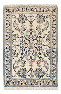 Perzisch tapijt - Nain - 87 x 60 cm - beige