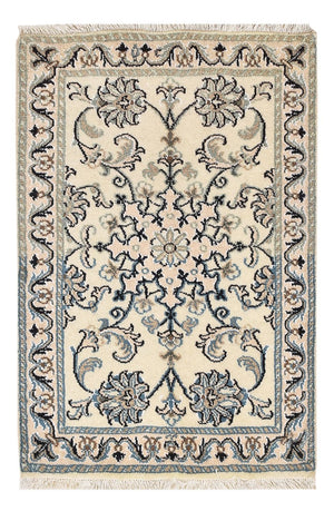Perzisch tapijt - Nain - 87 x 60 cm - beige