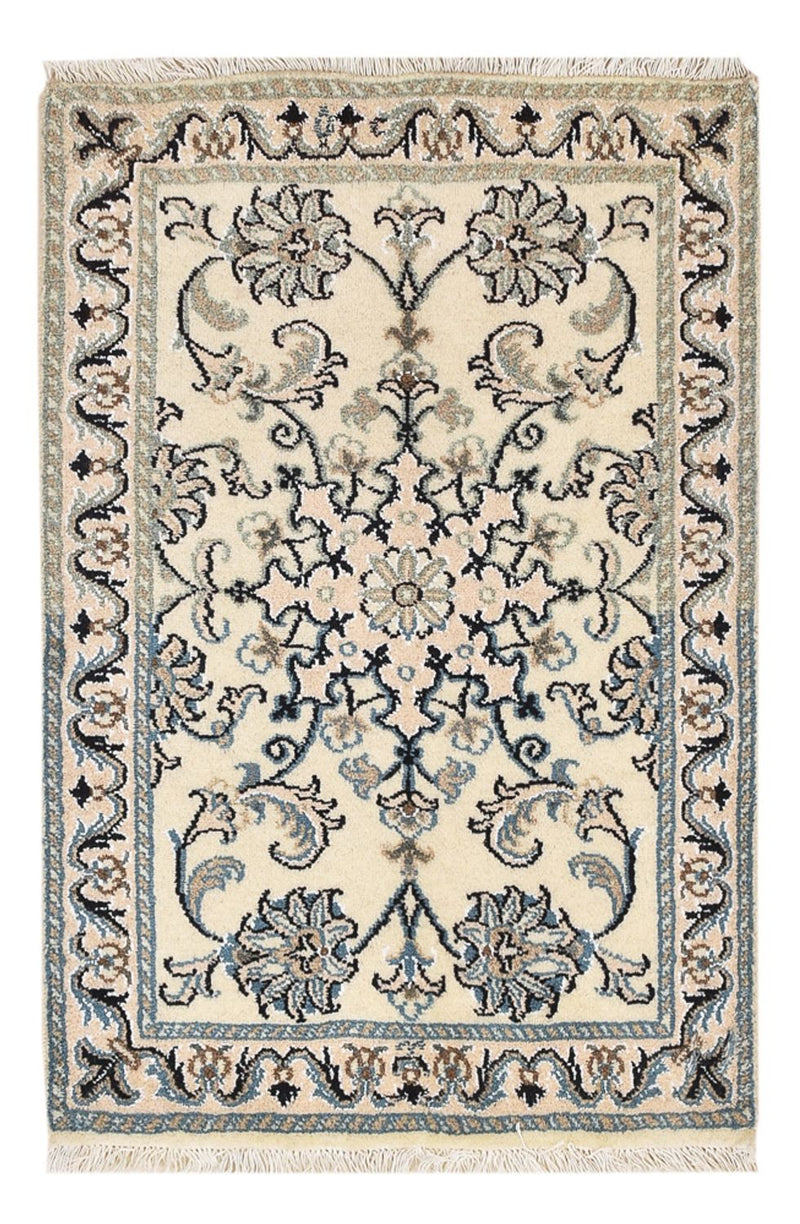 Perzisch tapijt - Nain - 87 x 60 cm - beige
