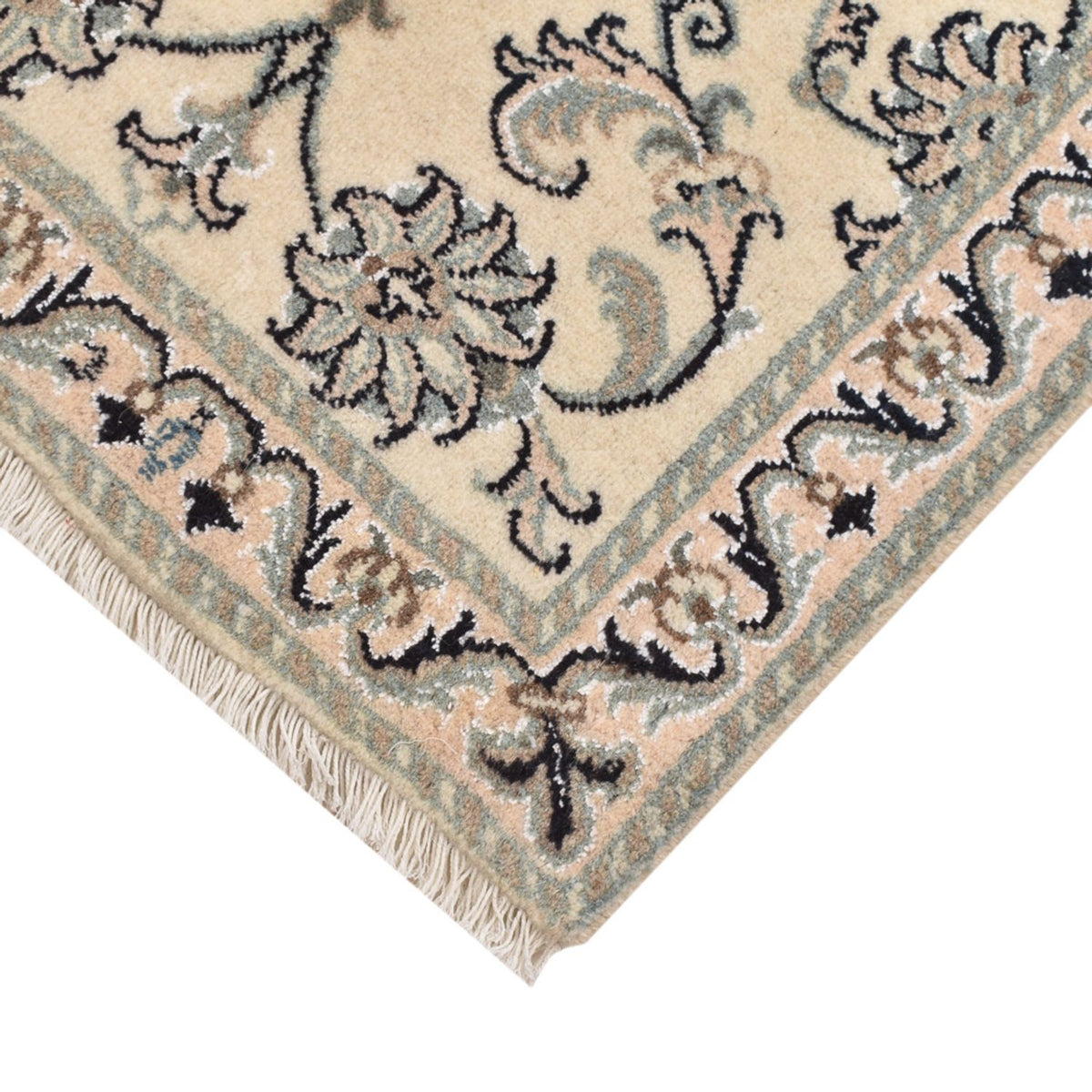 Perzisch tapijt - Nain - 87 x 60 cm - beige