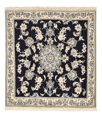 Perzisch tapijt - Nain vierkant  - 103 x 96 cm - donkerblauw