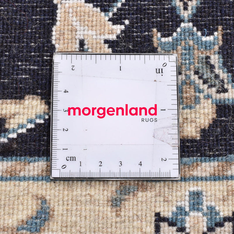 Perzisch tapijt - Nain vierkant  - 103 x 96 cm - donkerblauw