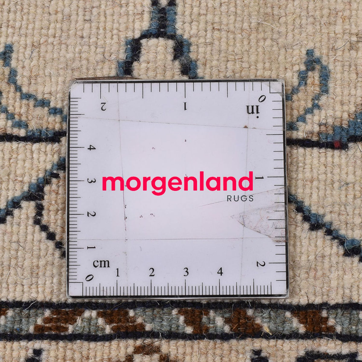 Loper Perzisch tapijt - Nain - 300 x 80 cm - beige