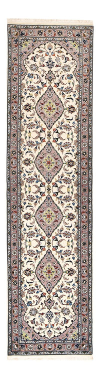 Loper Perzisch tapijt - Keshan - 308 x 80 cm - beige