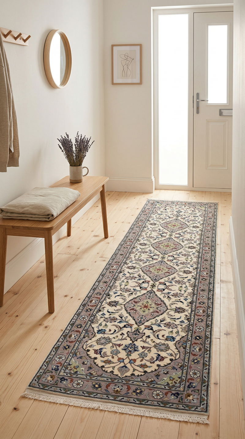 Keshan Tapijt 308x80cm - Perzisch tapijt