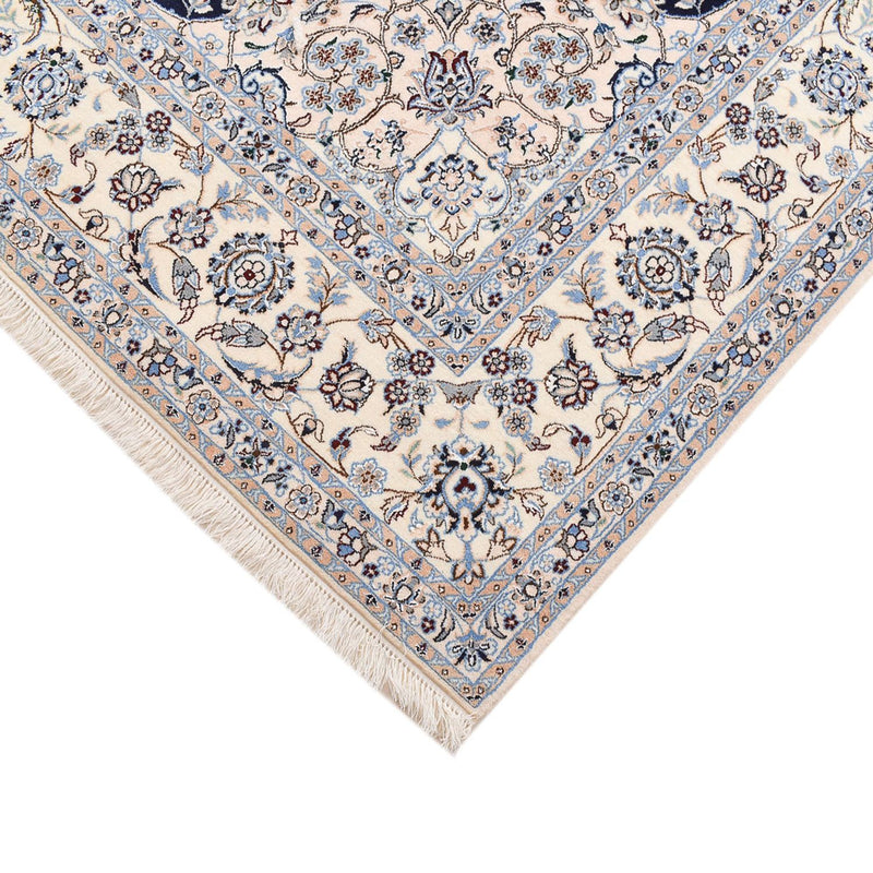 Perzisch tapijt - Nain - Premium speciale vorm  - 211 x 269 cm - donkerblauw