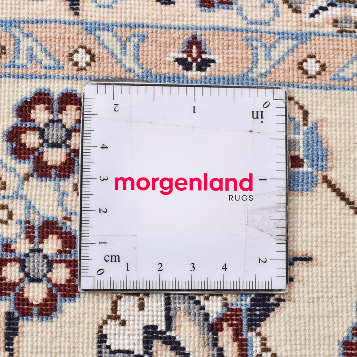 Perzisch tapijt - Nain - Premium speciale vorm  - 211 x 269 cm - donkerblauw