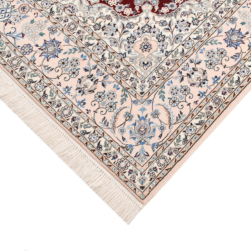 Perzisch tapijt - Nain - Premium - 236 x 150 cm - donkerrood