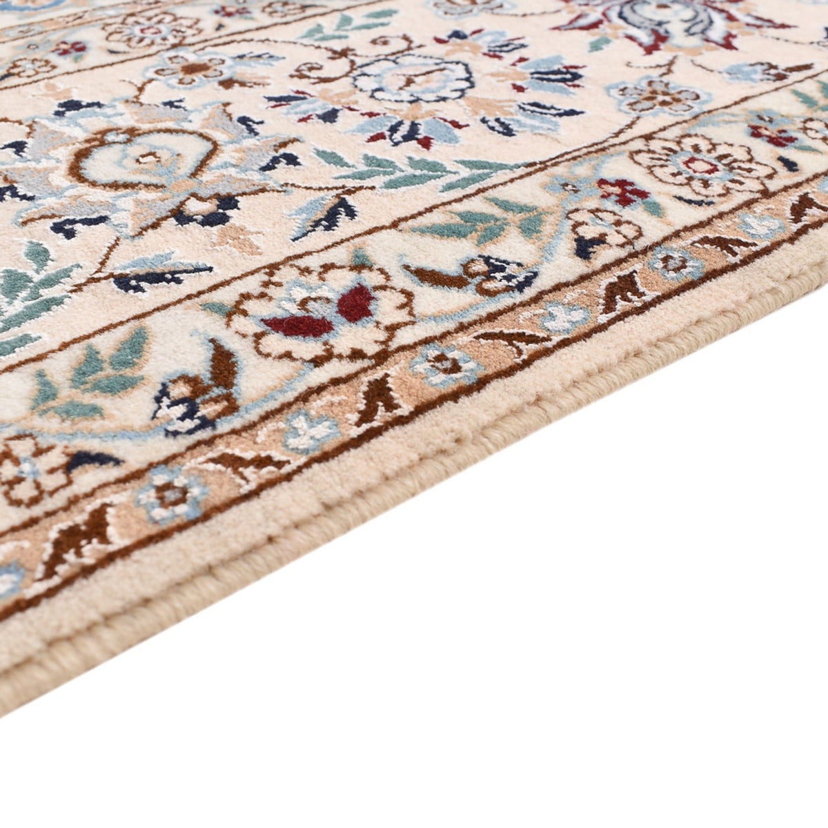 Perzisch tapijt - Nain - Premium - 221 x 159 cm - blauw