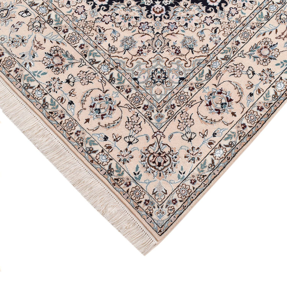 Perzisch tapijt - Nain - Premium - 237 x 158 cm - donkerblauw