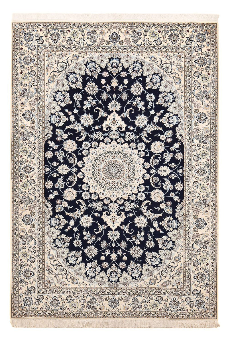 Perzisch tapijt - Nain - Premium - 245 x 165 cm - donkerblauw