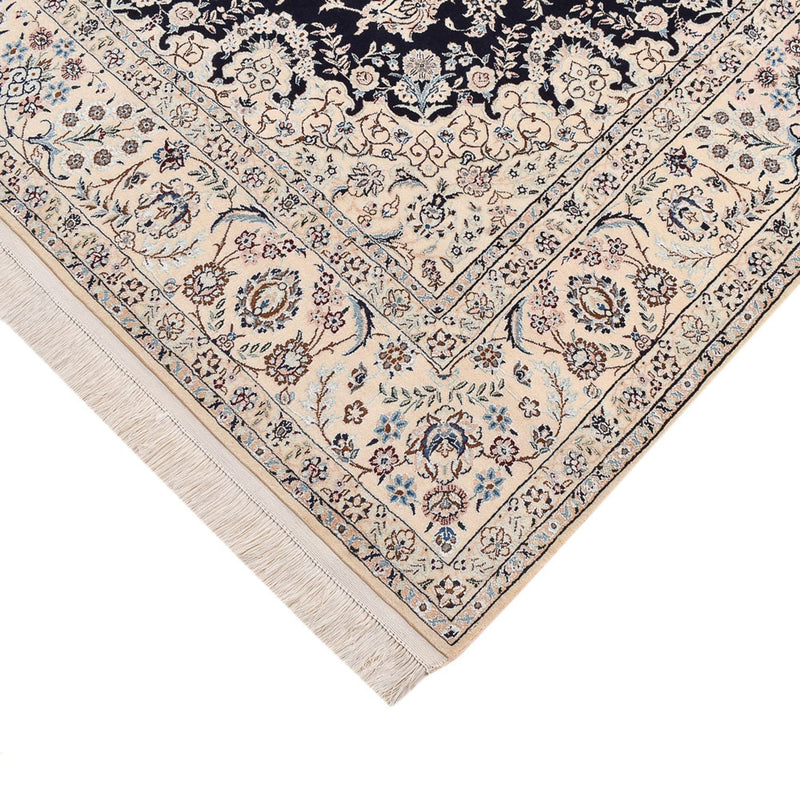 Perzisch tapijt - Nain - Premium - 240 x 161 cm - donkerblauw