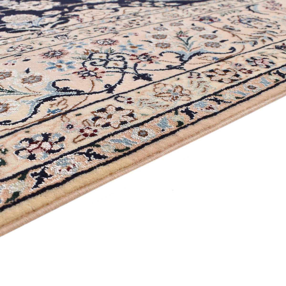 Perzisch tapijt - Nain - Premium - 240 x 161 cm - donkerblauw