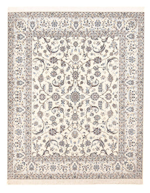 Perzisch tapijt - Nain - Premium - 255 x 210 cm - lichtgrijs