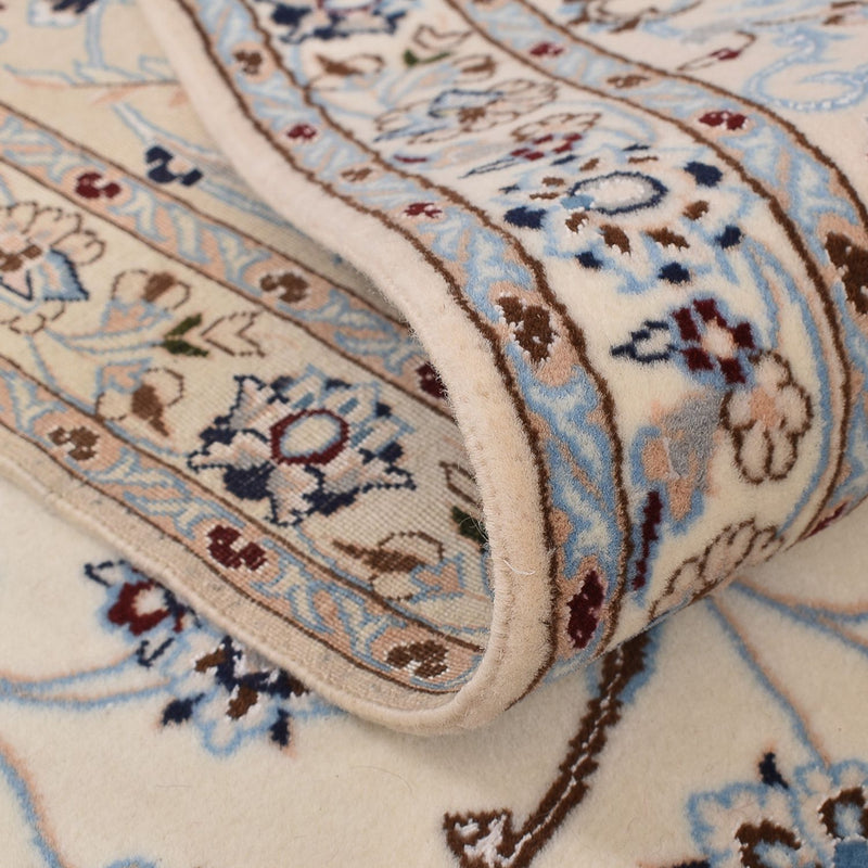 Perzisch tapijt - Nain - Premium - 255 x 210 cm - lichtgrijs