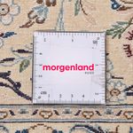 Perzisch tapijt - Nain - Koninklijk - 305 x 205 cm - lichtgrijs