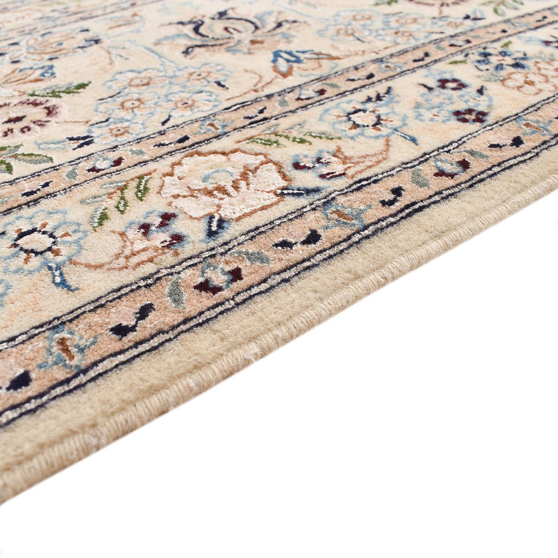 Perzisch tapijt - Nain - Koninklijk - 305 x 205 cm - lichtgrijs