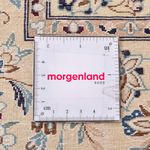 Perzisch tapijt - Nain - Koninklijk - 305 x 205 cm - lichtgrijs