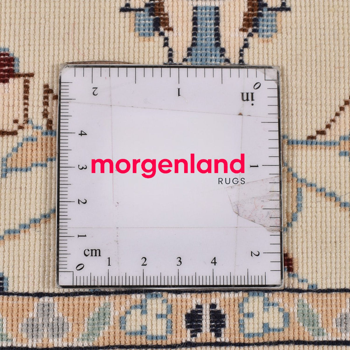 Loper Perzisch tapijt - Nain - Premium - 403 x 87 cm - beige