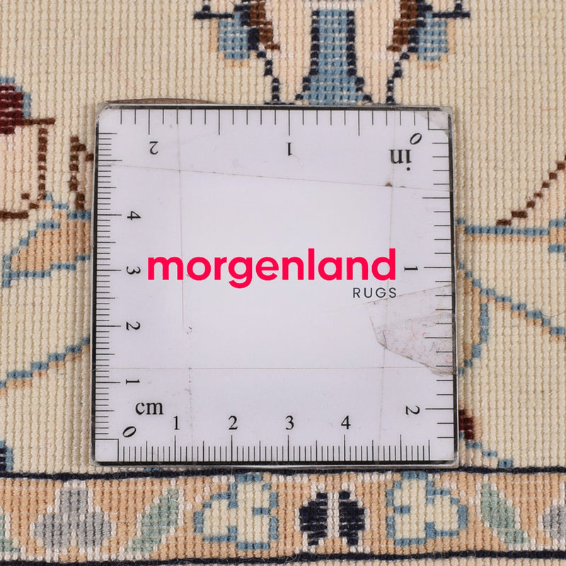 Loper Perzisch tapijt - Nain - Premium - 403 x 87 cm - beige