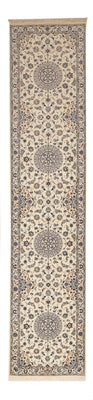 Loper Perzisch tapijt - Nain - Premium - 397 x 87 cm - beige