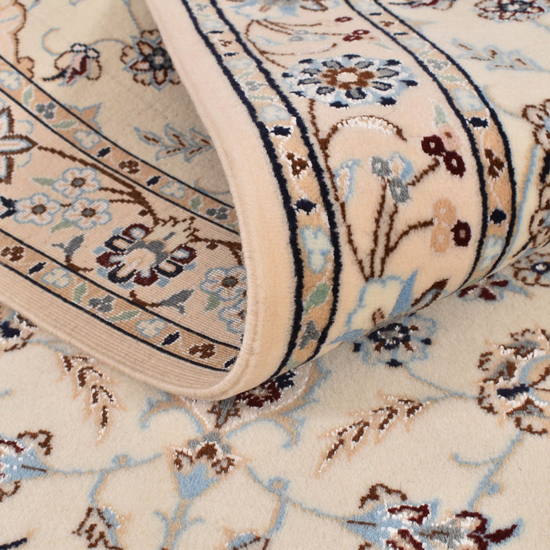 Loper Perzisch tapijt - Nain - Premium - 397 x 87 cm - beige