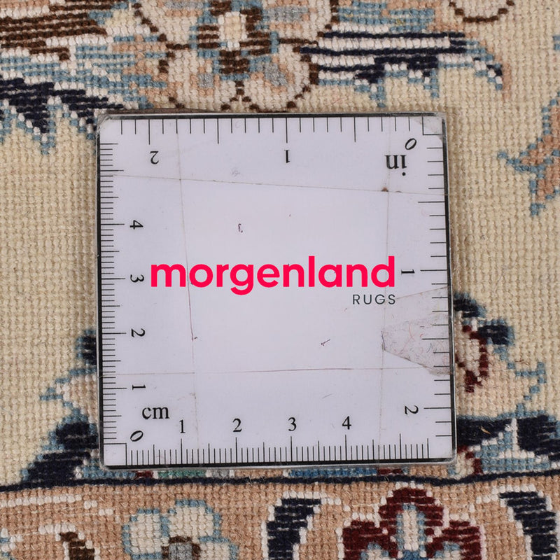 Loper Perzisch tapijt - Nain - Premium - 520 x 100 cm - beige